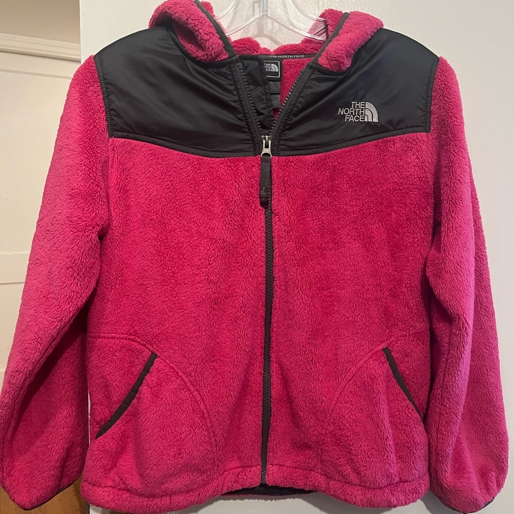 The North Face Vibrant Pink Fleece Jacket
